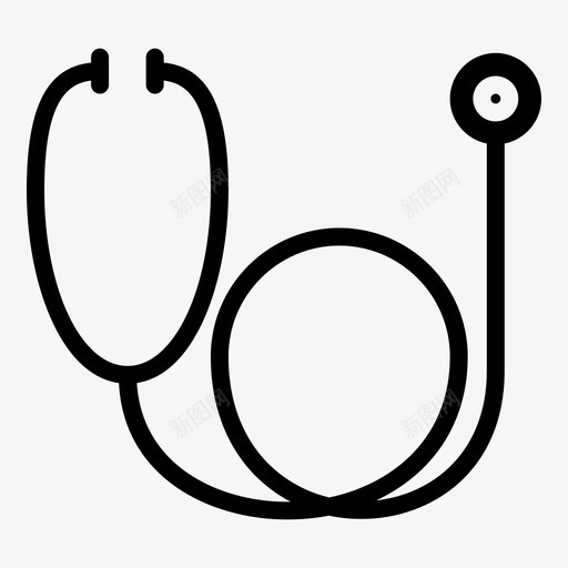 听诊器诊断医疗保健svg_新图网 https://ixintu.com 听诊器 诊断 医疗保健 仪器 医疗 字形