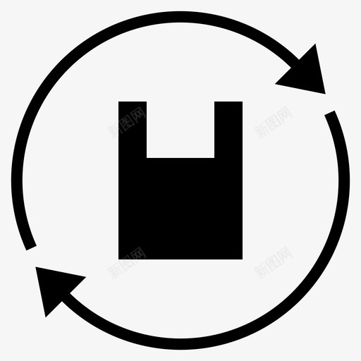 再利用塑料袋污染svg_新图网 https://ixintu.com 再利用 塑料袋 污染 回收 垃圾 可再 再生 能源 雕文