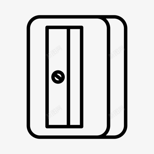 铅笔刀学校文具svg_新图网 https://ixintu.com 铅笔 笔刀 文具 学校 工具