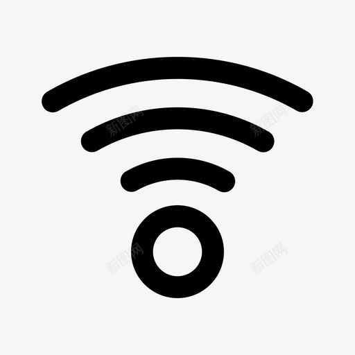 wifi连接链接svg_新图网 https://ixintu.com 连接 链接 服务 无线