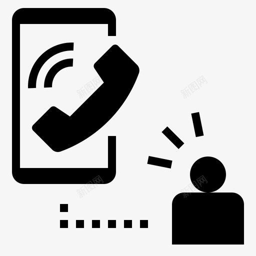 在线交谈呼叫联系svg_新图网 https://ixintu.com 在线 交谈 呼叫 联系电话 电信 生活方式 图示