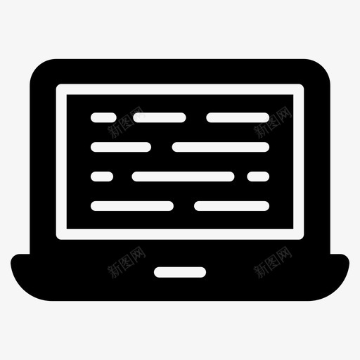 源网页笔记本电脑源代码svg_新图网 https://ixintu.com 网页 笔记本 电脑 源代码 编码 开发 编程 搜索引擎 优化 营销 字形