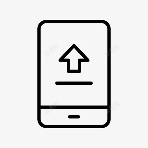 上传数据设备svg_新图网 https://ixintu.com 上传 数据 设备 手机 电话 移动 线路