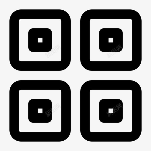 二维码用户界面用户界面基本第1卷svg_新图网 https://ixintu.com 二维 用户界面 基本 第卷
