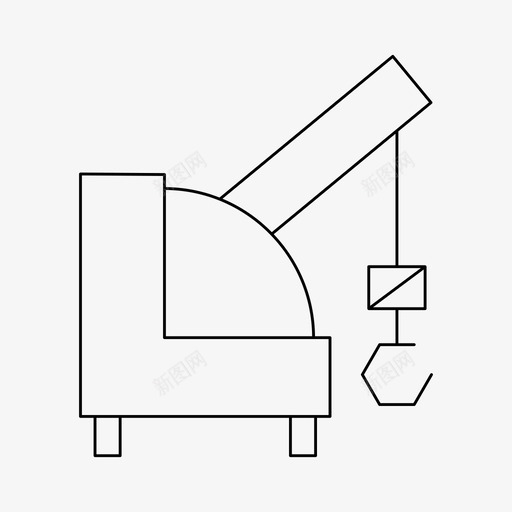 起重机建造施工svg_新图网 https://ixintu.com 起重机 建造 施工 设备 悬挂