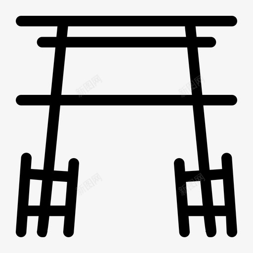 都灵文化大门svg_新图网 https://ixintu.com 都灵 文化 大门 日本 寺庙