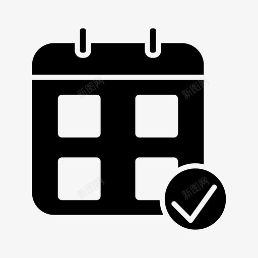 日历截止日期时间表svg_新图网 https://ixintu.com 日历 截止 截止日 日期 时间表 时间管理 数字 生活