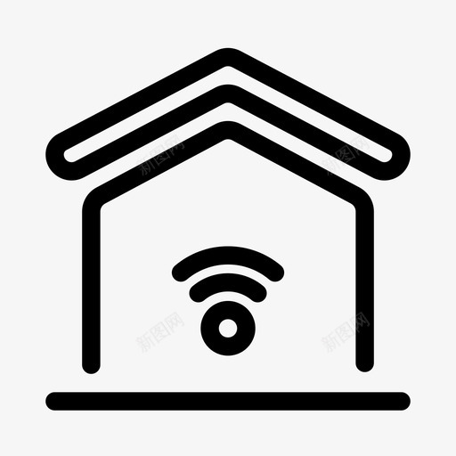 智能家居控制无线svg_新图网 https://ixintu.com 智能家居 控制 无线
