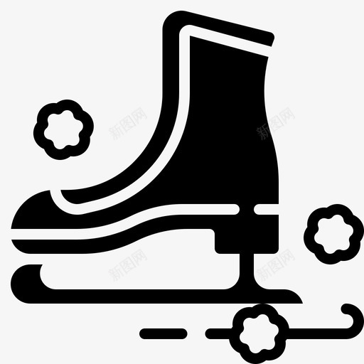 溜冰比赛溜冰鞋svg_新图网 https://ixintu.com 溜冰 比赛 溜冰鞋 运动 冬季运动