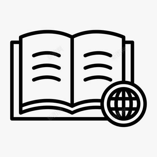 书课图书馆svg_新图网 https://ixintu.com 书课 图书馆 在线阅读 图书