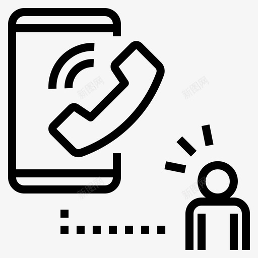 在线交谈电话联系svg_新图网 https://ixintu.com 在线 交谈 电话 联系 电信 生活方式