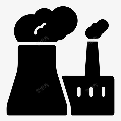 核电站生态环境svg_新图网 https://ixintu.com 核电站 生态 环境污染