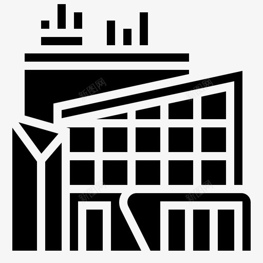 几何设计建筑现代svg_新图网 https://ixintu.com 几何 设计 建筑 现代 风格 符号