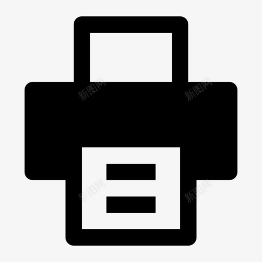 打印业务设备svg_新图网 https://ixintu.com 打印 业务 设备 文档 文件 打印机 多媒体