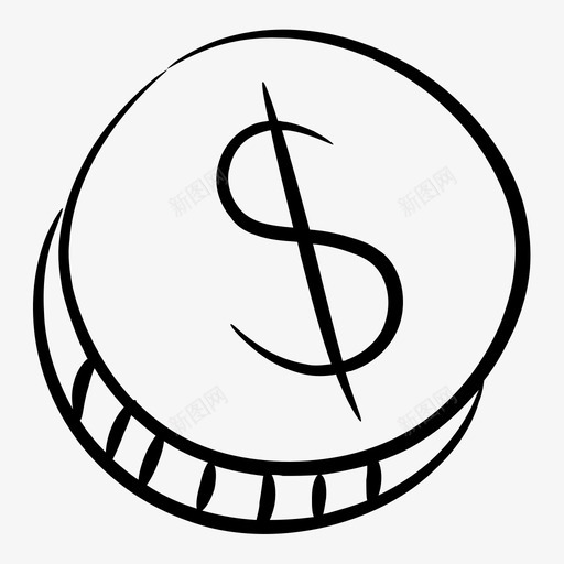 货币硬币资产现金svg_新图网 https://ixintu.com 硬币 货币 美元 资产 现金 图标 收藏