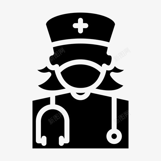 护士冠状病毒医生svg_新图网 https://ixintu.com 护士 冠状 病毒 医生 医务人员 健康 健康人 人员 字形