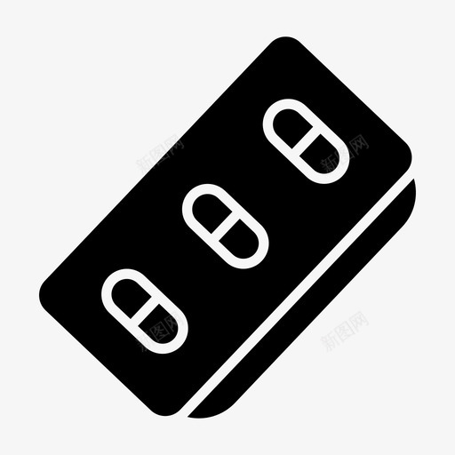 片剂药物药房svg_新图网 https://ixintu.com 药物 片剂 药房 固体