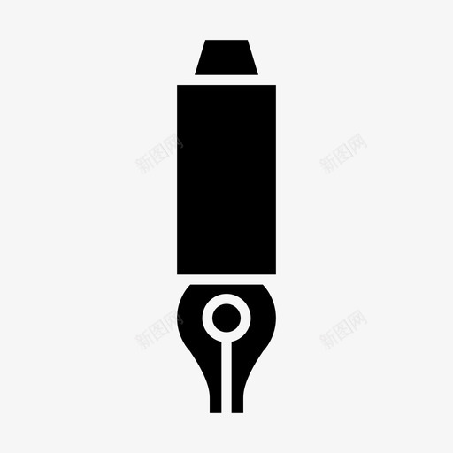 采购产品自来水笔自来水笔笔尖svg_新图网 https://ixintu.com 自来水笔 文具 采购 产品 笔尖 书写 固体