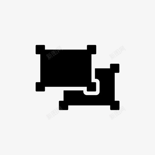 画布绘画画架svg_新图网 https://ixintu.com 绘画 画布 画架 平面 平面图 图标
