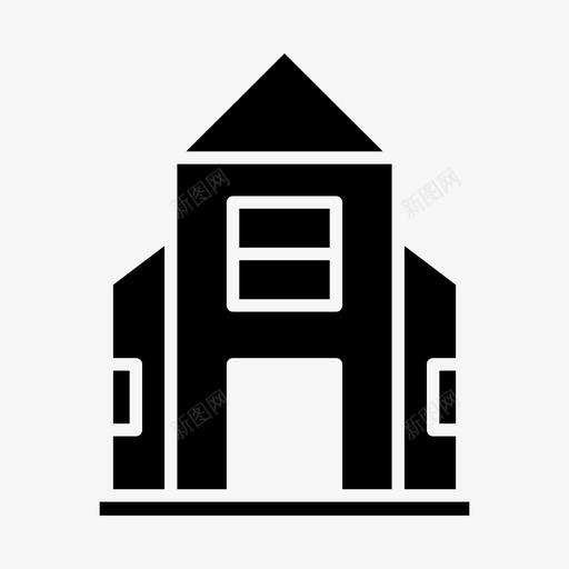 公寓大楼旅舍svg_新图网 https://ixintu.com 公寓 大楼 旅舍 酒店 塔楼 建筑 实体