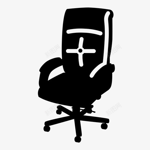 老板椅家具管理svg_新图网 https://ixintu.com 老板 家具 管理 管理办 办公室