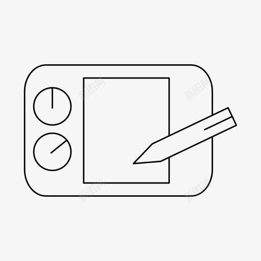 平板电脑设计教育svg_新图网 https://ixintu.com 平板 电脑设计 教育 插画 钢笔 电子设备 细线