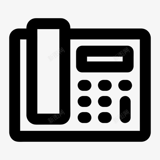 电话设备数字svg_新图网 https://ixintu.com 数字 设备 电话 技术