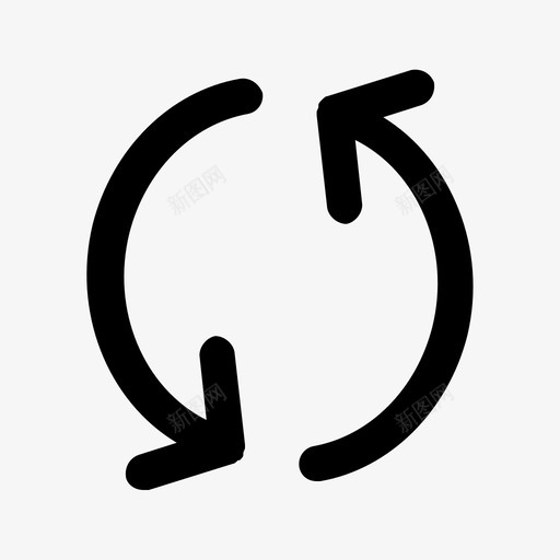 重置更新微小的基本图标svg_新图网 https://ixintu.com 重置 更新 微小 小的 基本 图标