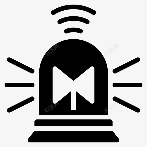 报警警报互联网svg_新图网 https://ixintu.com 联网 报警 警报 互联网 警告 字形
