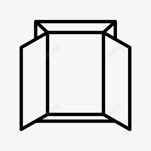 窗框架家具svg_新图网 https://ixintu.com 窗框 框架 家具 室内 开放式 窗线