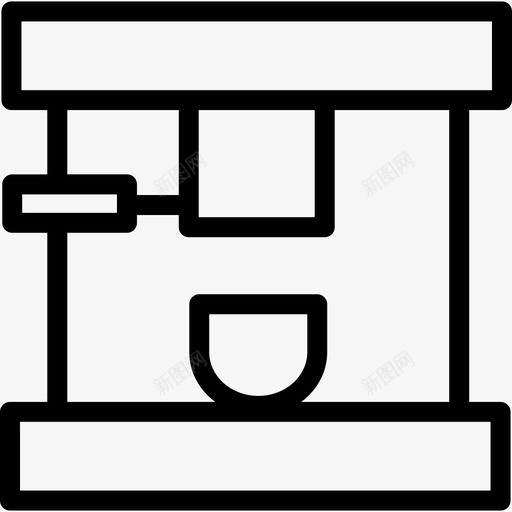 咖啡机咖啡师咖啡馆svg_新图网 https://ixintu.com 咖啡机 咖啡 咖啡馆 浓缩