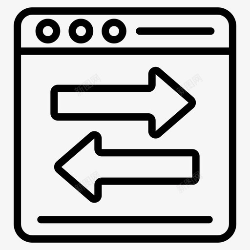 数据传输数据交换数据同步svg_新图网 https://ixintu.com 数据传输 数据 同步 交换 搜索引擎 优化 营销 线图 图标 收集