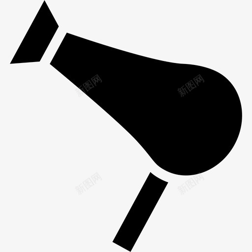 吹风机电器浴室svg_新图网 https://ixintu.com 吹风机 电器 浴室 美容 美容院