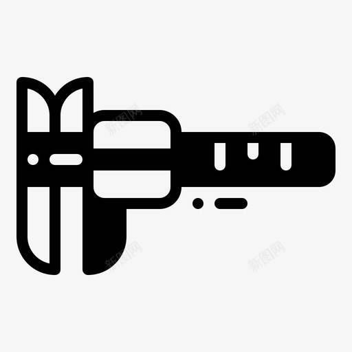 卡尺量具工具svg_新图网 https://ixintu.com 量具 卡尺 工具 游标 工作 设备