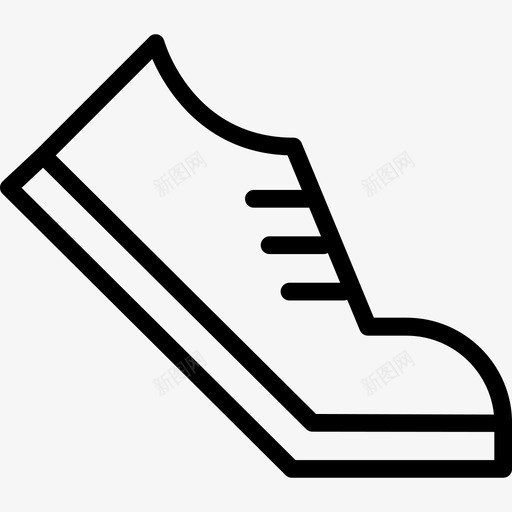 运动鞋健身马拉松svg_新图网 https://ixintu.com 跑步 运动鞋 健身 马拉松 鞋子 运动