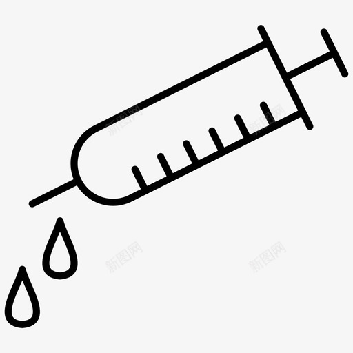 注射器毒品毒品和成瘾svg_新图网 https://ixintu.com 毒品 注射器 成瘾
