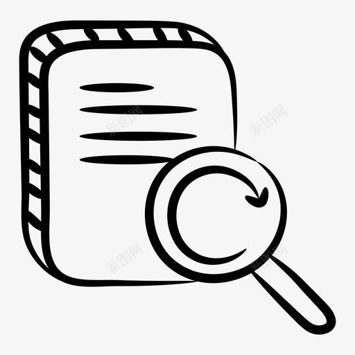 文件搜索内容审查文件监控svg_新图网 https://ixintu.com 文件 搜索 审查 内容 监控 浏览 平面设计 摄影 影线 图标 收集