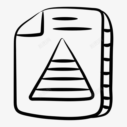 三角图数据分析图形表示svg_新图网 https://ixintu.com 三角 图表 图三 数据分析 图形 表示 信息 统计 线图 图标 集合