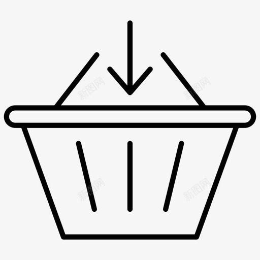 加入篮子购物车购物svg_新图网 https://ixintu.com 加入 篮子 购物车 购物 电子商务