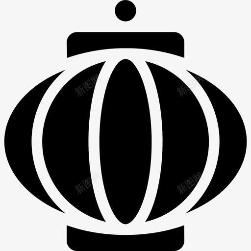 灯笼中国新年装饰svg_新图网 https://ixintu.com 灯笼 中国 新年 装饰灯 农历 传统 伊姆 莱克