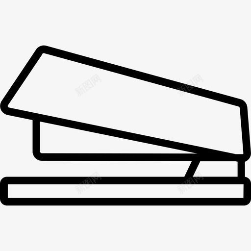订书机订书枪文具svg_新图网 https://ixintu.com 订书机 订书枪 文具 装订机