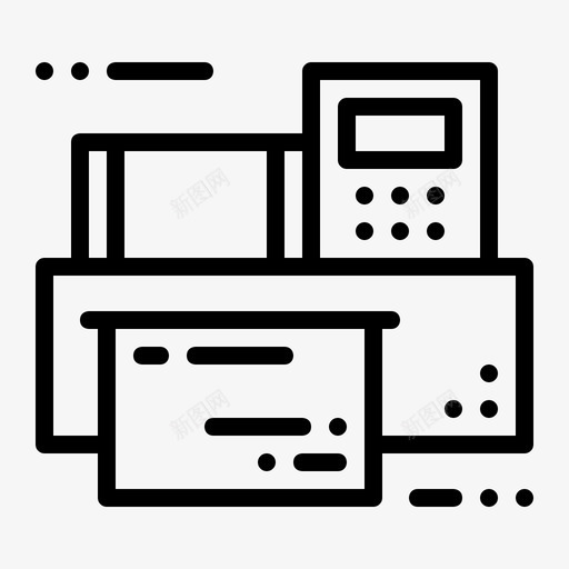 盖印机数码计价器svg_新图网 https://ixintu.com 盖印 印机 数码 计价器 邮资 现代 设备