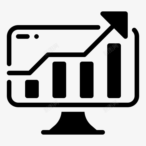 流量分析图表报告svg_新图网 https://ixintu.com 流量 分析 搜索引擎 分析图 图表 报告 优化 营销