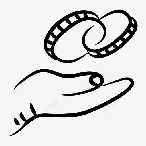 投资资产资本svg_新图网 https://ixintu.com 投资 资产 资本 美元 硬币 储蓄业务 线图 图标 收藏