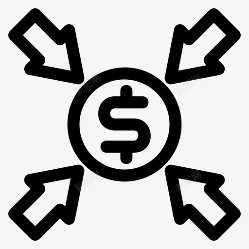 金融美元外汇svg_新图网 https://ixintu.com 金融 美元 外汇市场 货币 价值 商业