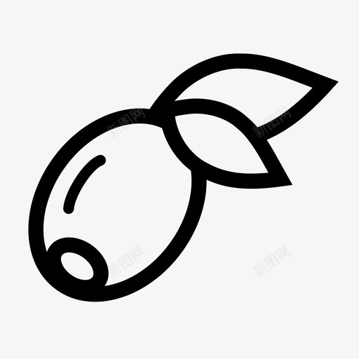 橄榄马提尼油svg_新图网 https://ixintu.com 油橄榄 橄榄 马提尼 苦艾酒 酒吧