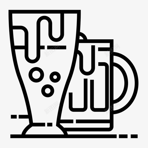 啤酒酒精酒吧svg_新图网 https://ixintu.com 啤酒 酒精 酒吧 饮料 马克 英国