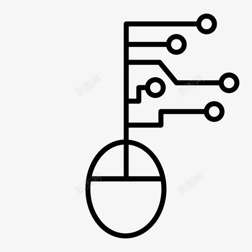 人工智能点击爬虫svg_新图网 https://ixintu.com 人工智能 点击 爬虫 鼠标 机器人