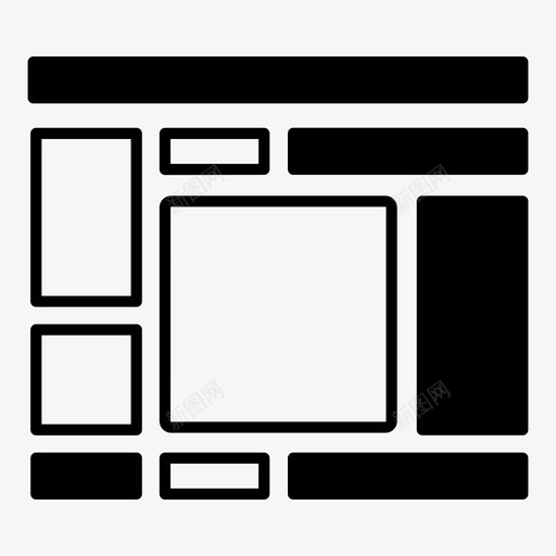 图案盒子网格svg_新图网 https://ixintu.com 图案 盒子 网格 布局 组织结构 业务 技术