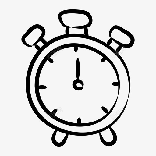 闹钟铃声计时器svg_新图网 https://ixintu.com 闹钟 铃声 计时器 在线学习 图标 集合